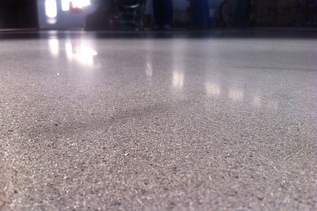 Полированные полы бетонные