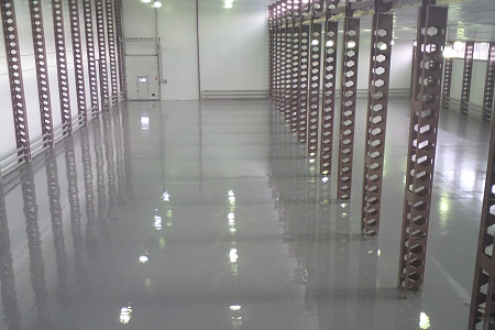 Упрочненные бетонные полы (топпинг)