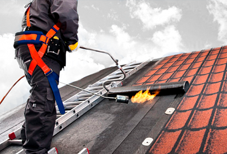 Битумные наплавляемые кровельные системы