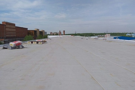 Кровля из мембраны ТПО